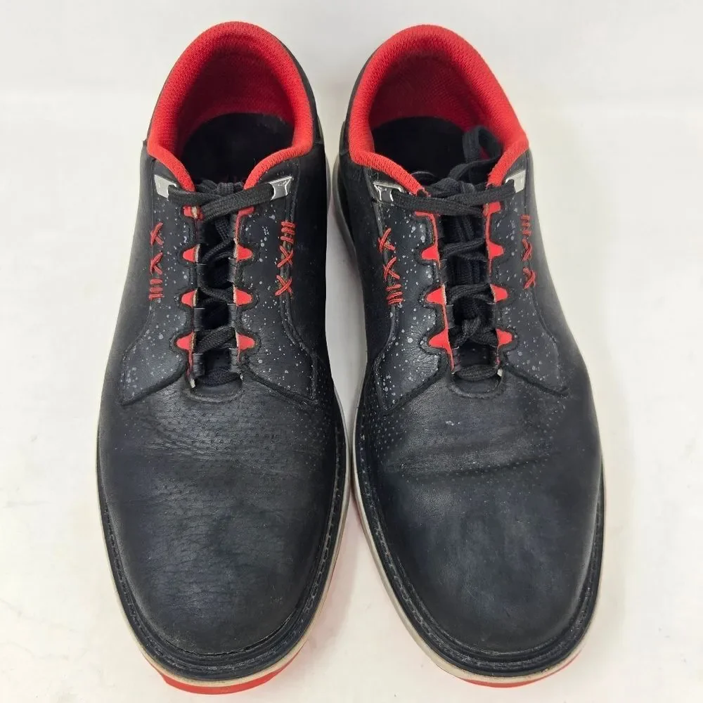 NIKE JORDAN ADG 5 Low Golf Shoes Black Red‎ Fq7874-001 Men's Size 7.5
